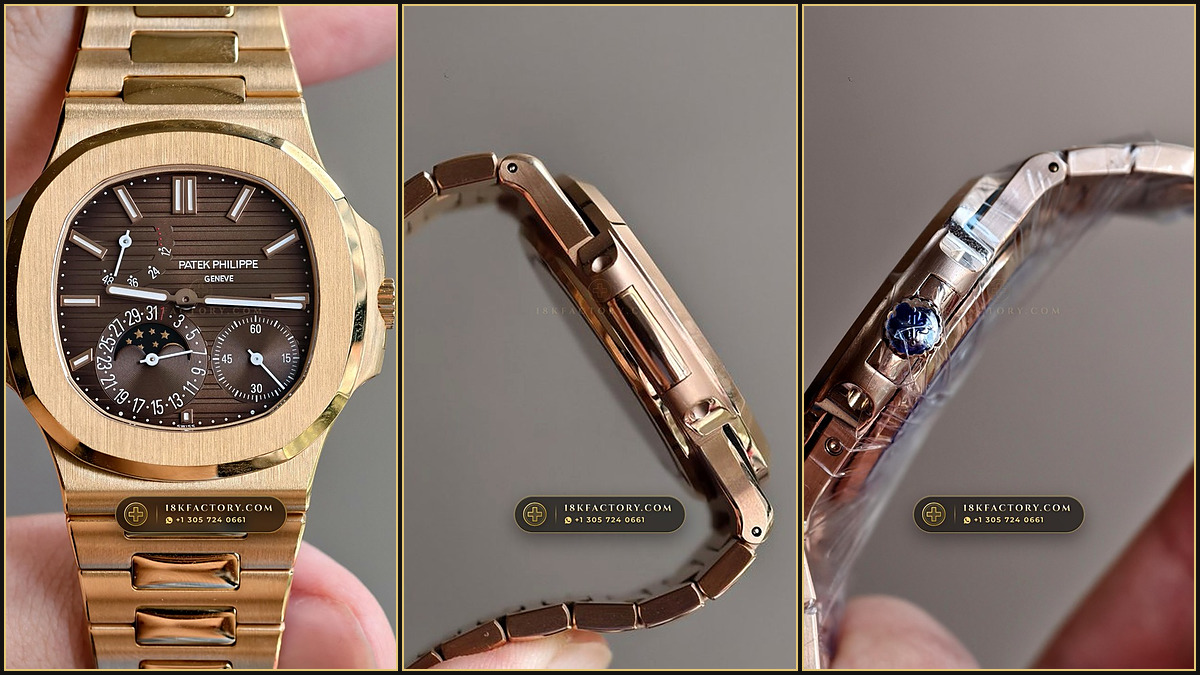Solid 18K gold chronograph clamped in a Witschi Chronoscope X1 acoustic microphone cradle with escapement waveform trace