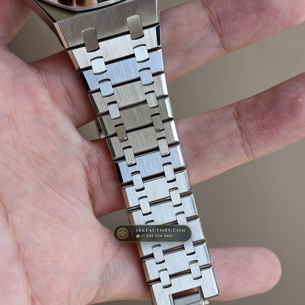 Audemars Piguet Royal Oak Selfwinding Chronograph 41mm Ref. 26240ST — XRF Certified Edition — Studio Gallery Plate X in 904L Stainless Steel Custom Architecture (180.6g Verified Mass, Audemars Piguet Cal. 4401 Flyback Chronograph)