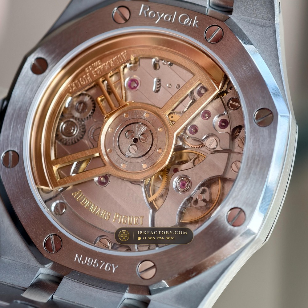 Audemars Piguet Royal Oak Selfwinding 41mm Geneva Atelier Spec Ref. 15510ST — XRF Certified Edition — Studio Gallery Plate VII in 904L Stainless Steel Custom Architecture (166.4g Verified Mass, Audemars Piguet Cal. 4302 - 70h Power Reserve)
