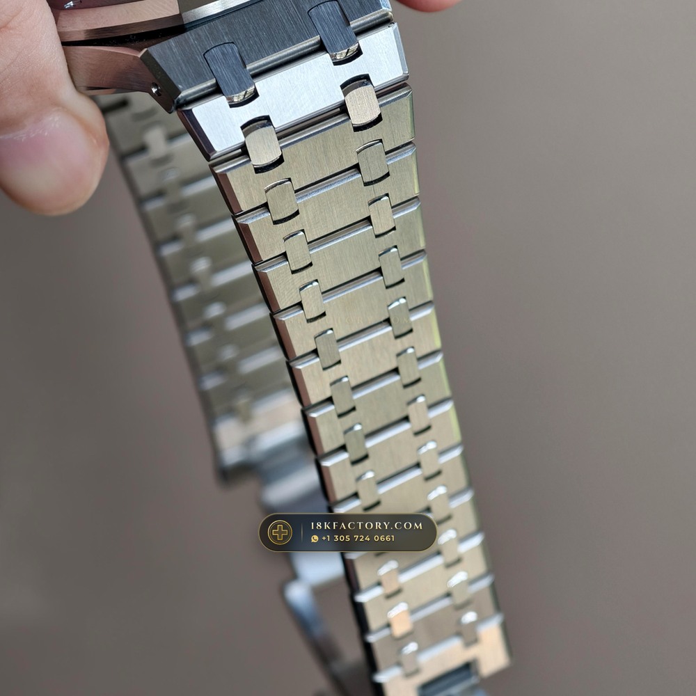 Audemars Piguet Royal Oak Selfwinding 41mm Geneva Atelier Spec Ref. 15510ST — XRF Certified Edition — Studio Gallery Plate IX in 904L Stainless Steel Custom Architecture (166.4g Verified Mass, Audemars Piguet Cal. 4302 - 70h Power Reserve)