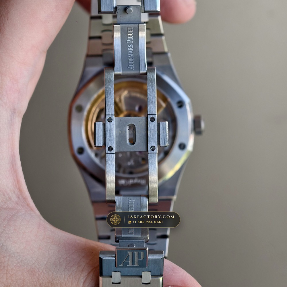 Audemars Piguet Royal Oak Selfwinding 41mm Custom SW Dial Deep Crystal Optics Ref. 15510ST — XRF Certified Edition — Studio Gallery Plate XI in 904L Stainless Steel Custom Architecture (166.9g Verified Mass, Audemars Piguet Cal. 4302 - 70h Power Reserve)