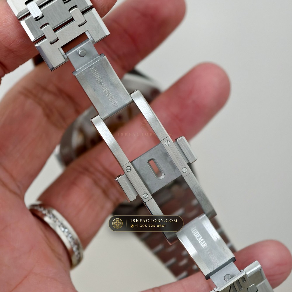 Audemars Piguet Royal Oak Selfwinding 41mm Hand-Chamfered Bevel Spec Ref. 15510ST — XRF Certified Edition — Studio Gallery Plate X in 904L Stainless Steel Custom Architecture (166.8g Verified Mass, Audemars Piguet Cal. 4302 - 70h Power Reserve)