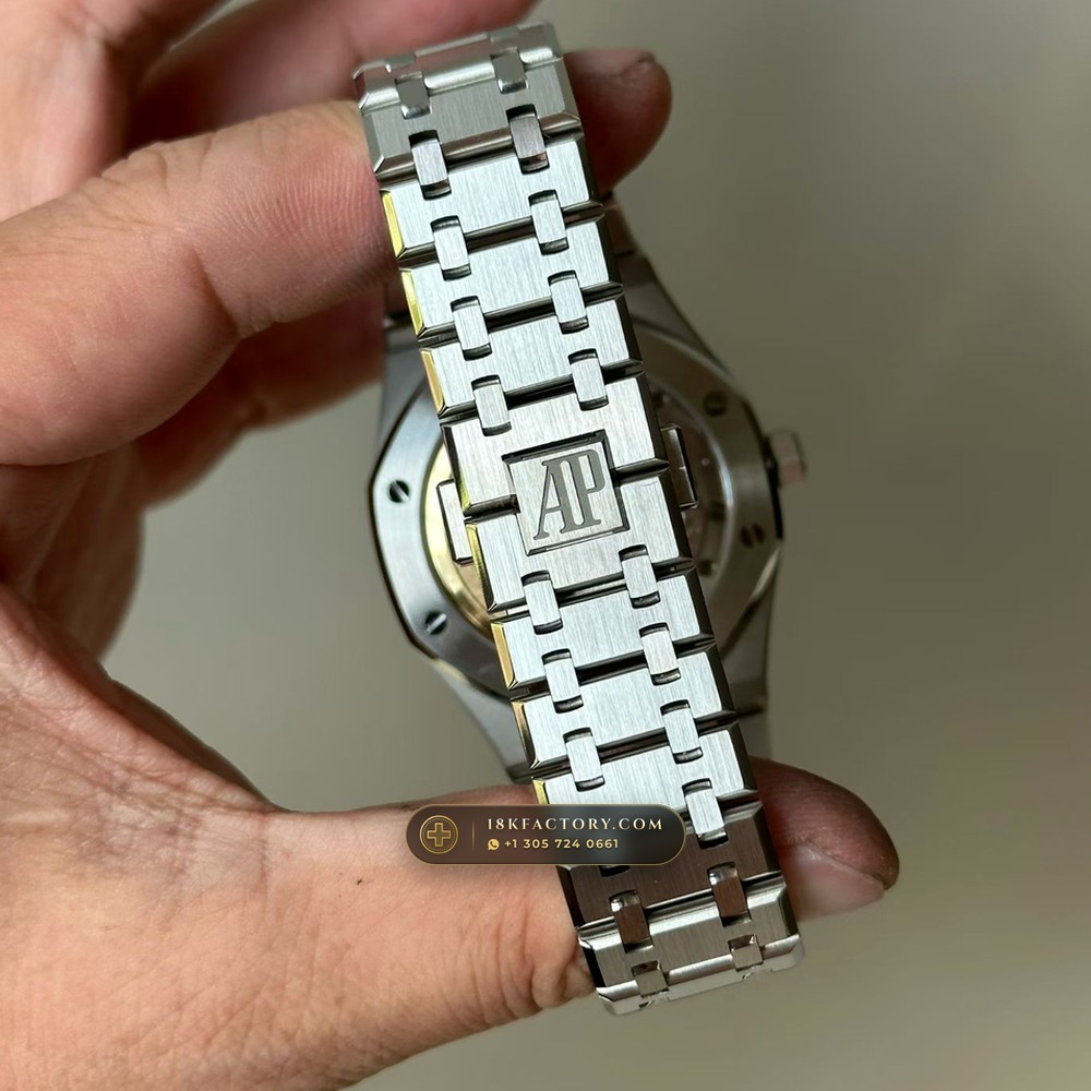 Audemars Piguet Royal Oak Selfwinding 41mm Geneva Atelier Spec Ref. 15500ST — XRF Certified Edition — Studio Gallery Plate VII in 904L Stainless Steel Custom Architecture (166.8g Verified Mass, Audemars Piguet Cal. 4302 - 70h Power Reserve)