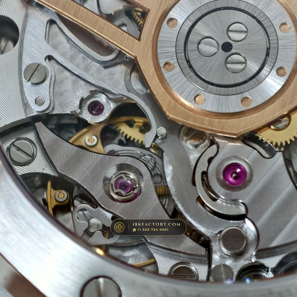 Audemars Piguet Royal Oak Selfwinding Chronograph 41mm Free-Sprung Calibre Ref. 26240ST.OO.1320ST.08 — XRF Certified Edition — Studio Gallery Plate VIII in 904L Stainless Steel Custom Architecture (180.3g Verified Mass, Audemars Piguet Cal. 4401 Flyback Chronograph)