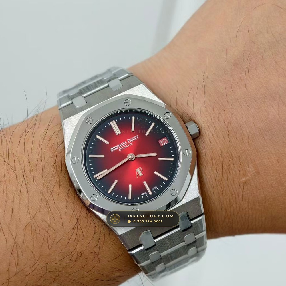 Audemars Piguet Royal Oak Jumbo Extra-Thin 39mm Ref. 16202IP — XRF Certified Edition — Studio Gallery Plate VIII in Grade 5 Titanium Monobloc (94.4g Verified Mass, Audemars Piguet Cal. 7121)