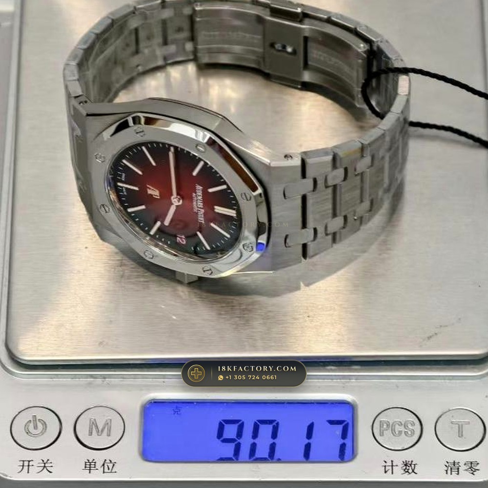 Audemars Piguet Royal Oak Jumbo Extra-Thin 39mm Ref. 16202IP — XRF Certified Edition — Studio Gallery Plate IX in Grade 5 Titanium Monobloc (94.4g Verified Mass, Audemars Piguet Cal. 7121)