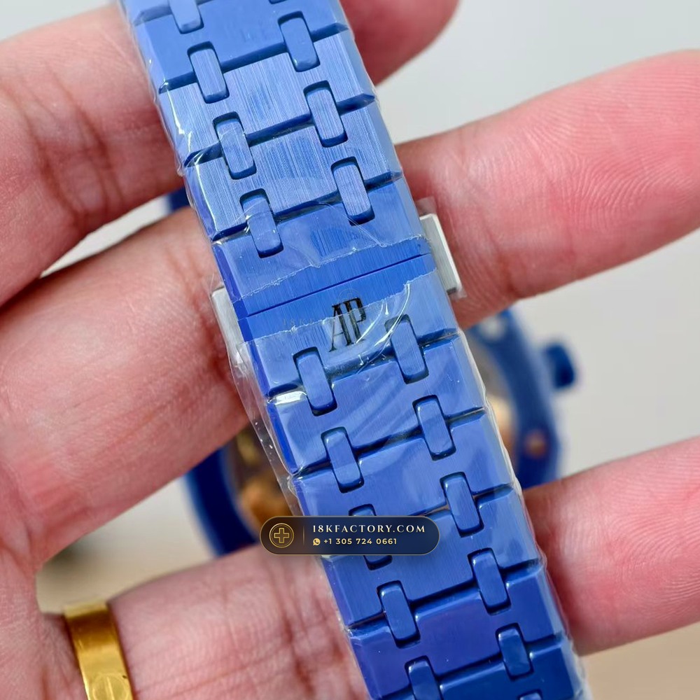 Audemars Piguet Royal Oak Selfwinding 41mm Starry Sky Dial Ref. 15500 — XRF Certified Edition — Studio Gallery Plate VII in High-Tech Ceramic & Titanium (166.7g Verified Mass, Audemars Piguet Cal. 4302 - 70h Power Reserve)