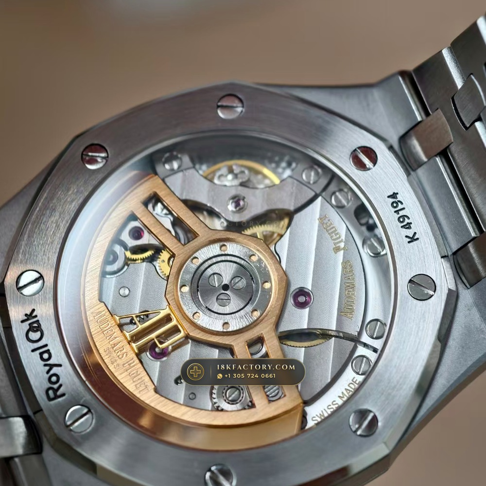 Audemars Piguet Royal Oak Selfwinding 41mm Chronometer Regulated Spec Ref. 15500ST — XRF Certified Edition — Studio Gallery Plate VII in 904L Stainless Steel Custom Architecture (166.8g Verified Mass, Audemars Piguet Cal. 4302 - 70h Power Reserve)