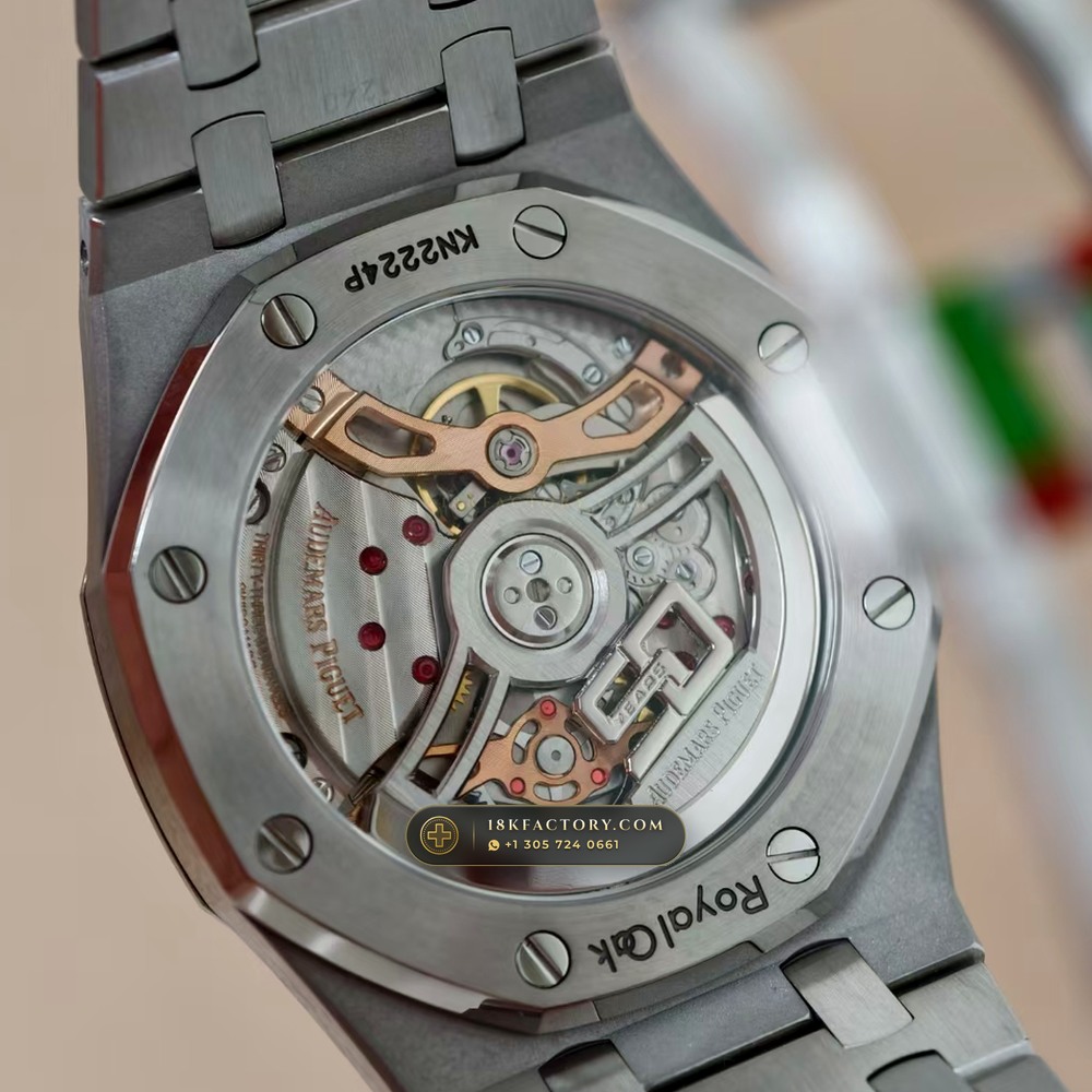 Audemars Piguet Royal Oak Jumbo Extra-Thin 39mm Ref. 16202 — XRF Certified Edition — Studio Gallery Plate VII in 904L Stainless Steel Custom Architecture (103.7g Verified Mass, Audemars Piguet Cal. 7121)