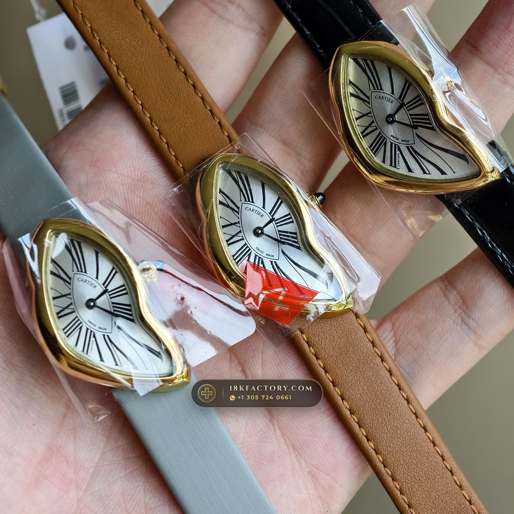 Cartier Crash de Cartier London Boutique 18K Yellow Gold Ref. WGCH0006 — XRF Certified Edition — Studio Gallery Plate X in 18K Yellow Gold Au750 (54.4g Verified Mass, Cartier Manufacture Hand-Wound Cal. 8970 MC)