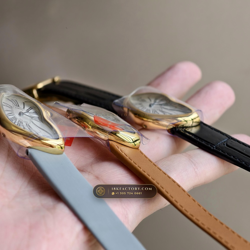 Cartier Crash de Cartier London Boutique 18K Yellow Gold Ref. WGCH0006 — XRF Certified Edition — Studio Gallery Plate XIII in 18K Yellow Gold Au750 (54.4g Verified Mass, Cartier Manufacture Hand-Wound Cal. 8970 MC)