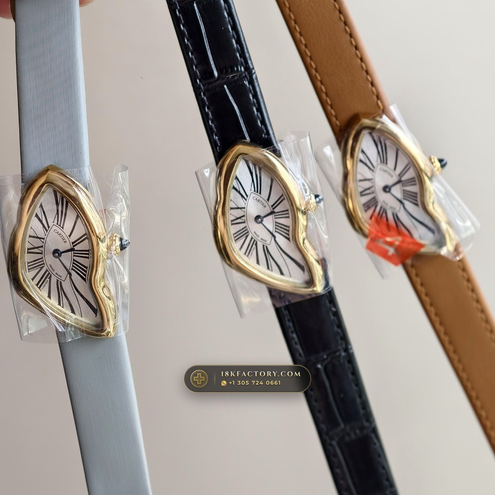 Cartier Crash de Cartier London Boutique 18K Yellow Gold Ref. WGCH0006 — XRF Certified Edition — Studio Gallery Plate VII in 18K Yellow Gold Au750 (54.4g Verified Mass, Cartier Manufacture Hand-Wound Cal. 8970 MC)