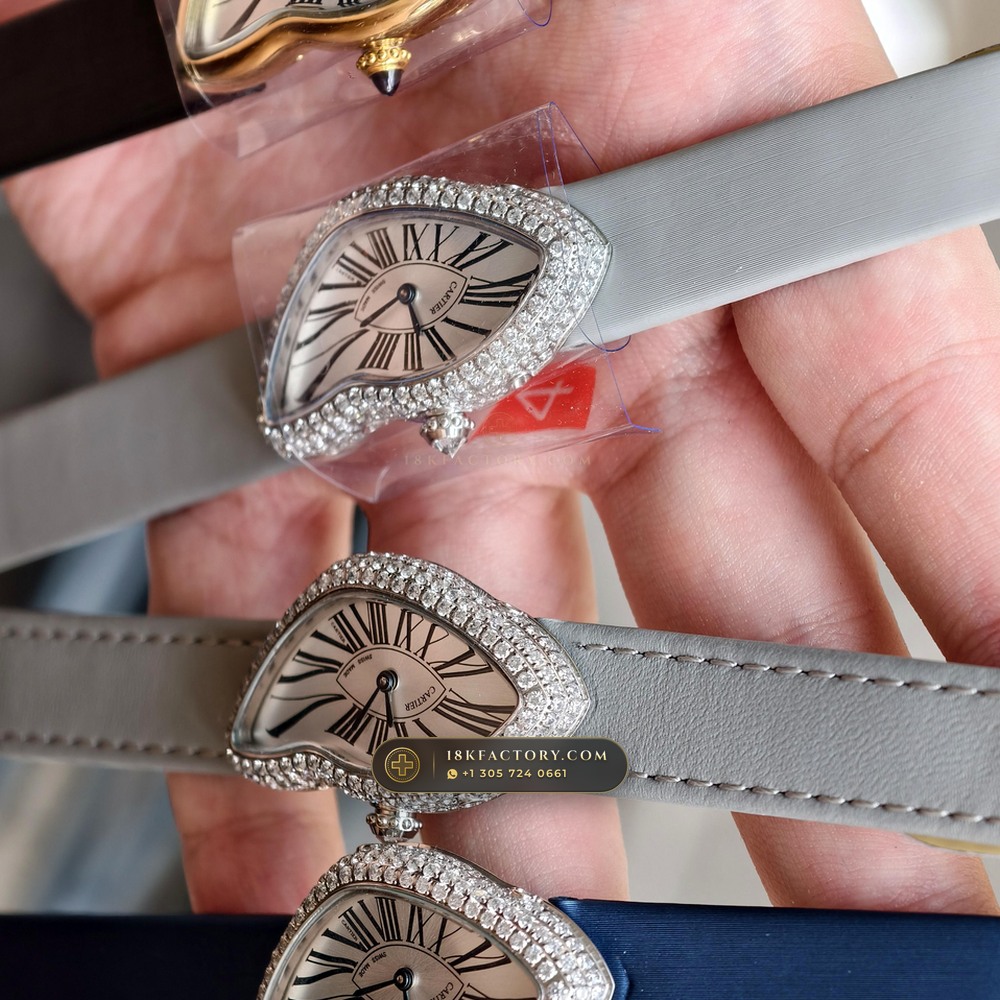 Cartier Crash de Cartier London Boutique 18K Yellow Gold Ref. WGCH0006 — XRF Certified Edition — Studio Gallery Plate IX in 18K Yellow Gold Au750 (54.4g Verified Mass, Cartier Manufacture Hand-Wound Cal. 8970 MC)