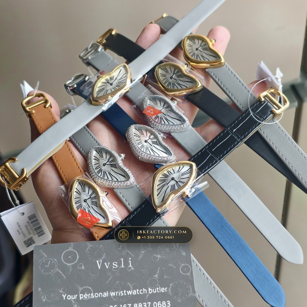 Cartier Crash de Cartier London Boutique 18K Rose Gold Ref. WHCH0006 — XRF Certified Edition — Studio Gallery Plate IX in 18K Rose Gold Au750 (66.4g Verified Mass, Cartier Manufacture Hand-Wound Cal. 8970 MC)