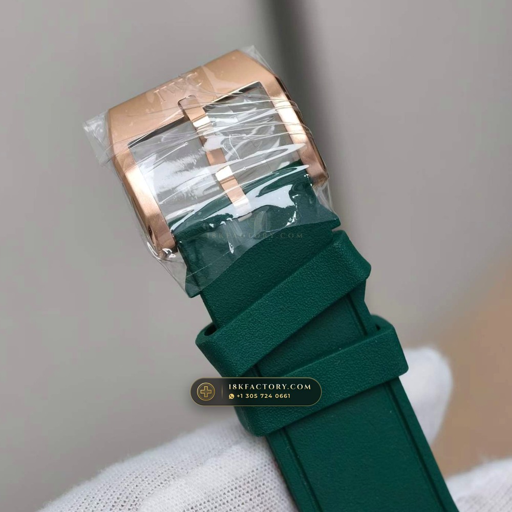 IWC Schaffhausen IWC Pilot Watch Chronograph 41mm Green Dial Ref. IW388110 — XRF Certified Edition — Studio Gallery Plate VII in 904L Stainless Steel Custom Architecture (108.1g Verified Mass, IWC Manufacture Cal. 69355 / Cal. 52010)