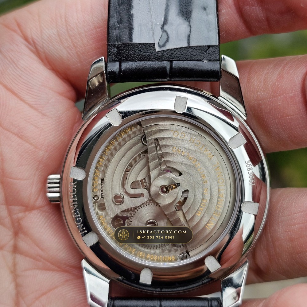 IWC Schaffhausen IWC Ingenieur Automatic SL Jumbo 42.5mm Cal. 80111 Ref. IW322701 — XRF Certified Edition — Studio Gallery Plate VII in 904L Stainless Steel Custom Architecture (208.8g Verified Mass, IWC Manufacture Cal. 69355 / Cal. 52010)