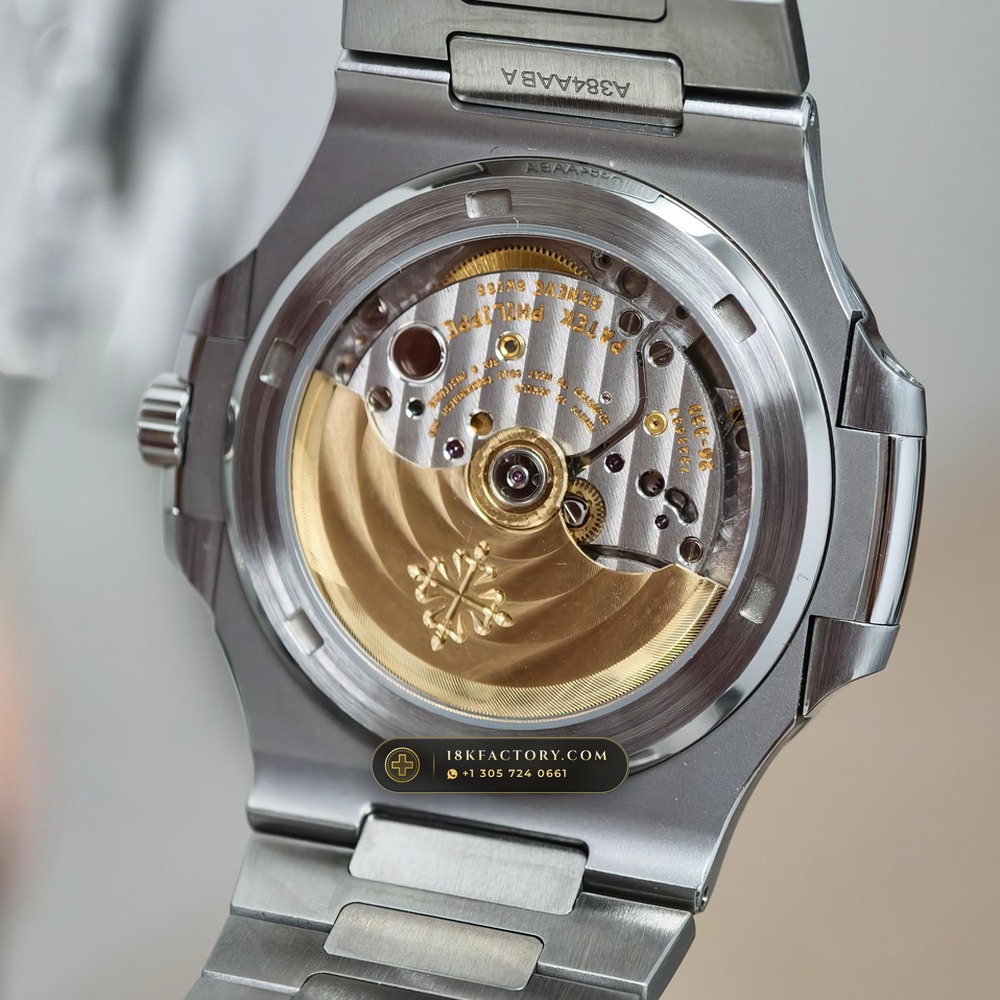 Patek Philippe Nautilus Self-Winding Diamond-Set Bezel Ref. 5711/1300A-001 — XRF Certified Edition — Studio Gallery Plate VII in 904L Stainless Steel Custom Architecture (118.2g Verified Mass, Patek Philippe Cal. 26-330 S C / Cal. 324 S C - 21K Gold Rotor)