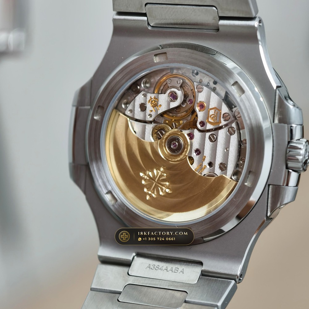 Patek Philippe Nautilus Self-Winding Diamond-Set Bezel Ref. 5711/1300A-001 — XRF Certified Edition — Studio Gallery Plate VIII in 904L Stainless Steel Custom Architecture (118.2g Verified Mass, Patek Philippe Cal. 26-330 S C / Cal. 324 S C - 21K Gold Rotor)