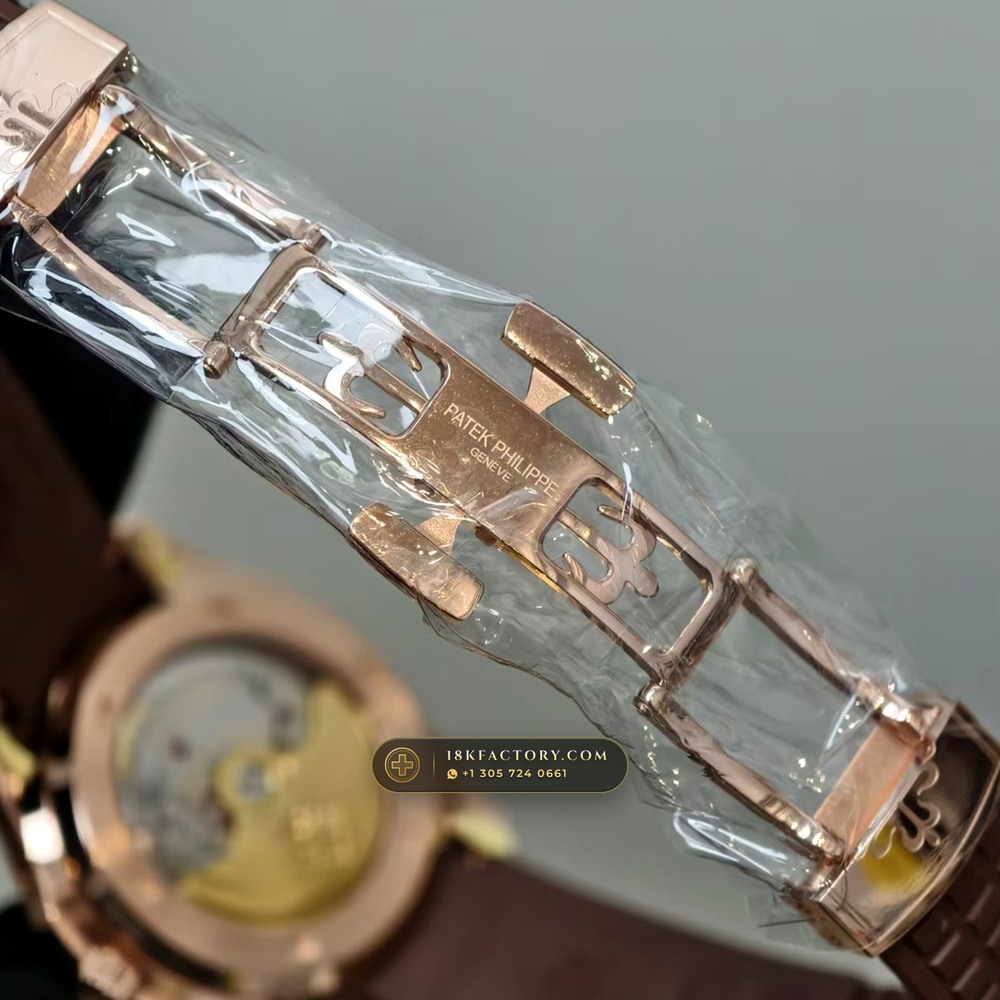 Patek Philippe Aquanaut Luce Annual Calendar 18K Rose Gold Geneva Atelier Spec Ref. 5261R-001 — XRF Certified Edition — Studio Gallery Plate VII in 18K Rose Gold Au750 (104.9g Verified Mass, Patek Philippe Cal. 26-330 S QA LU)