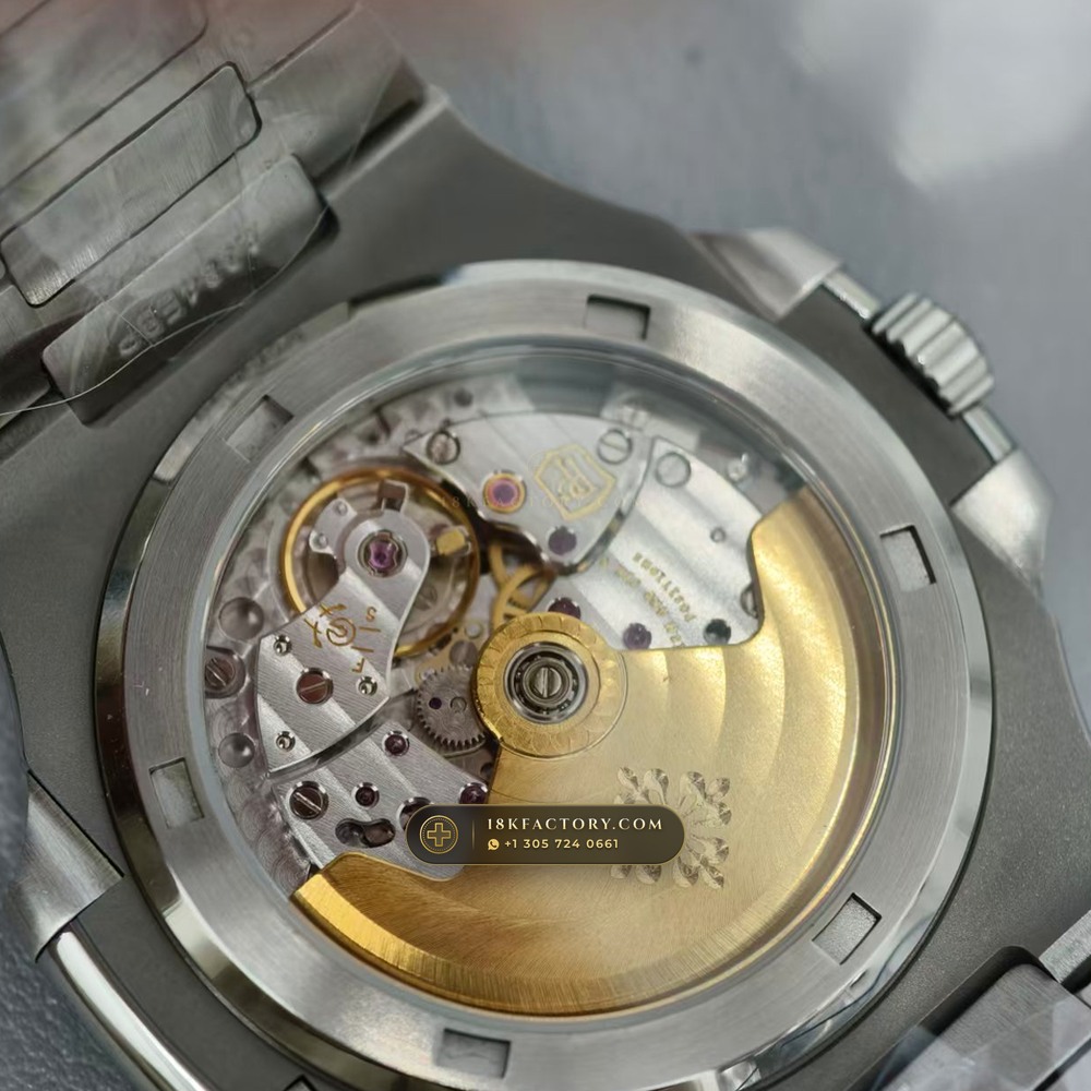 Patek Philippe Nautilus Self-Winding Custom SW Dial Deep Crystal Optics Ref. 5711/1A — XRF Certified Edition — Studio Gallery Plate VII in 904L Stainless Steel Custom Architecture (115.2g Verified Mass, Patek Philippe Cal. 26-330 S C / Cal. 324 S C - 21K Gold Rotor)