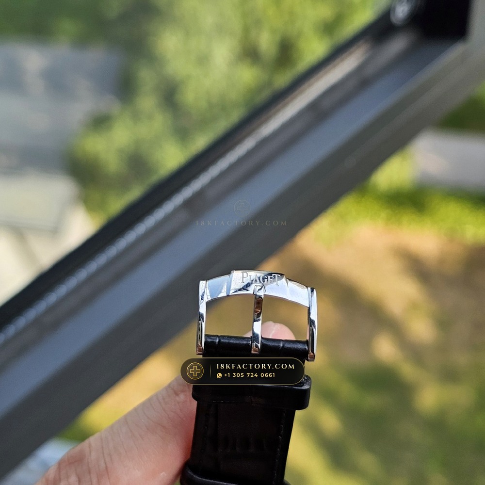 Piaget Altiplano Ultra-Thin 38mm Hand-Wound Cal. 830P 18K White Gold Ref. G0A29112 — XRF Certified Edition — Studio Gallery Plate VII in 18K White Gold Au750 (56.1g Verified Mass, Piaget Ultra-Thin Cal. 430P / Cal. 800P)