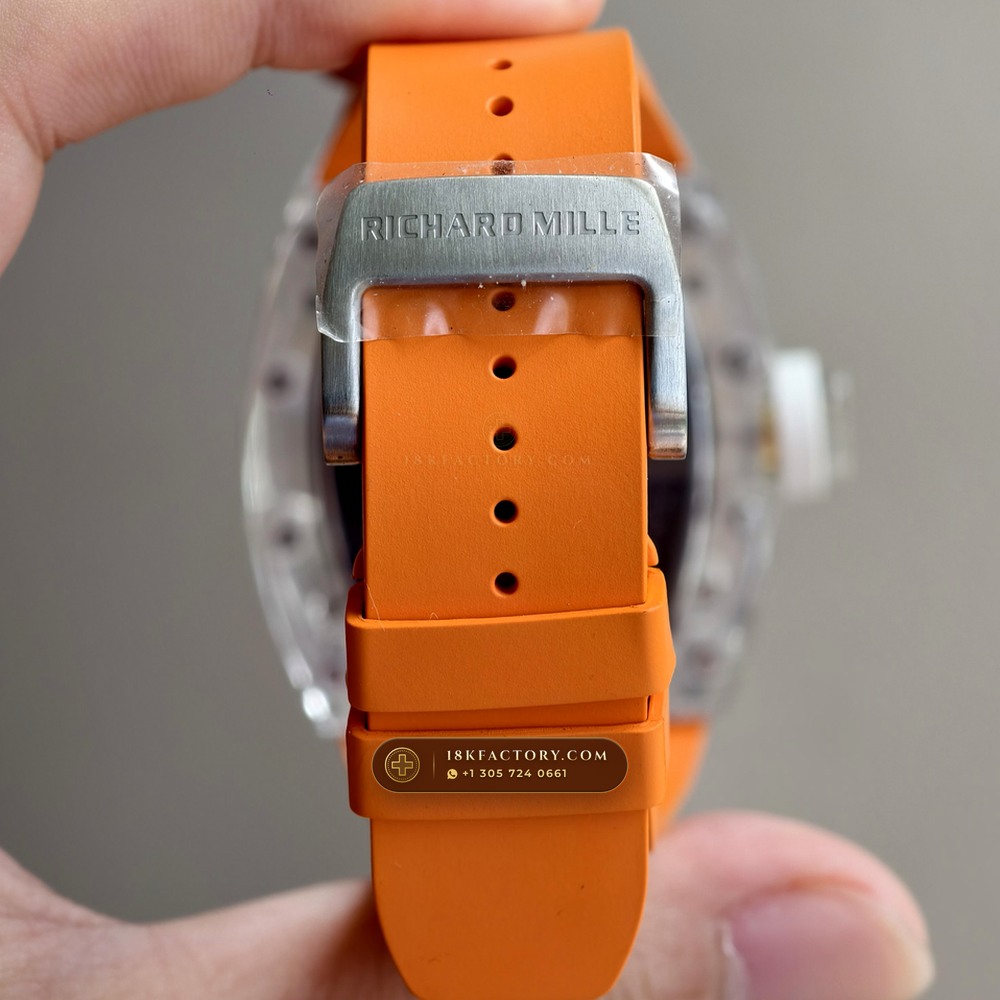 Richard Mille RM 52-05 Pharrell Williams Crystalline Sapphire Tourbillon — XRF Certified Edition — Studio Gallery Plate VIII in Crystalline Sapphire & Grade 5 Titanium (78.3g Verified Mass, Richard Mille Hand-Wound Tourbillon Calibre)