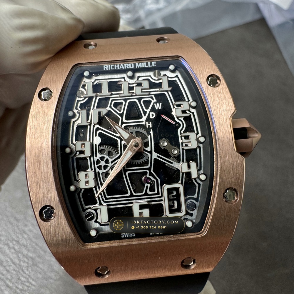 Richard Mille RM 67-01 Automatic Extra-Flat Geneva Atelier Spec — XRF Certified Edition — Studio Gallery Plate IX in Grade 5 Titanium Monobloc (49.2g Verified Mass, Richard Mille Cal. CRMA6 - Platinum Rotor)