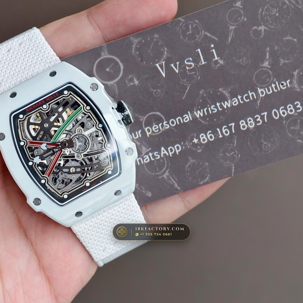 Richard Mille RM 67-02 Automatic Extra-Flat UAE Limited Edition Geneva Atelier Spec — XRF Certified Edition — Studio Gallery Plate VIII in Carbon TPT & Grade 5 Titanium (33.3g Verified Mass, Richard Mille Cal. CRMA7 Skeletonized Titanium)