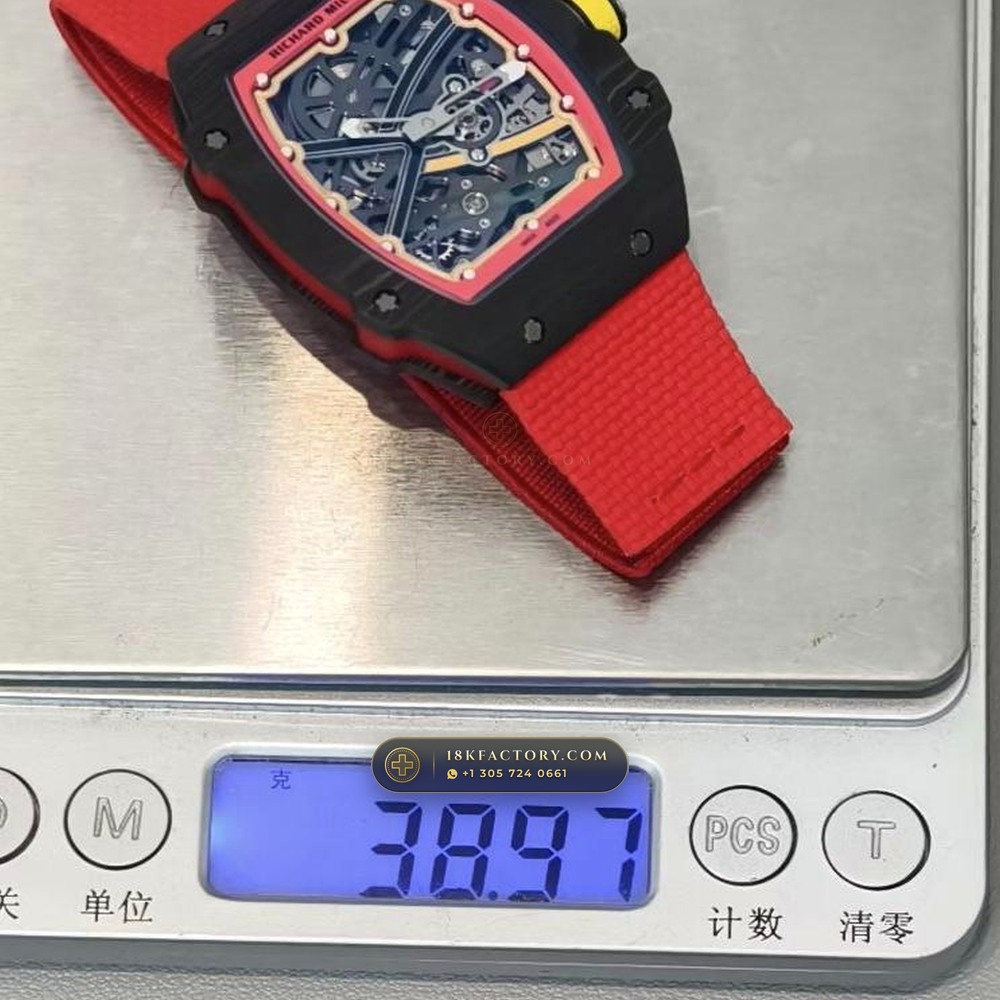 Richard Mille RM 67-02 Automatic Extra-Flat Alexander Zverev Carbon TPT — XRF Certified Edition — Studio Gallery Plate IX in Carbon TPT & Grade 5 Titanium (33.4g Verified Mass, Richard Mille Cal. CRMA7 Skeletonized Titanium)