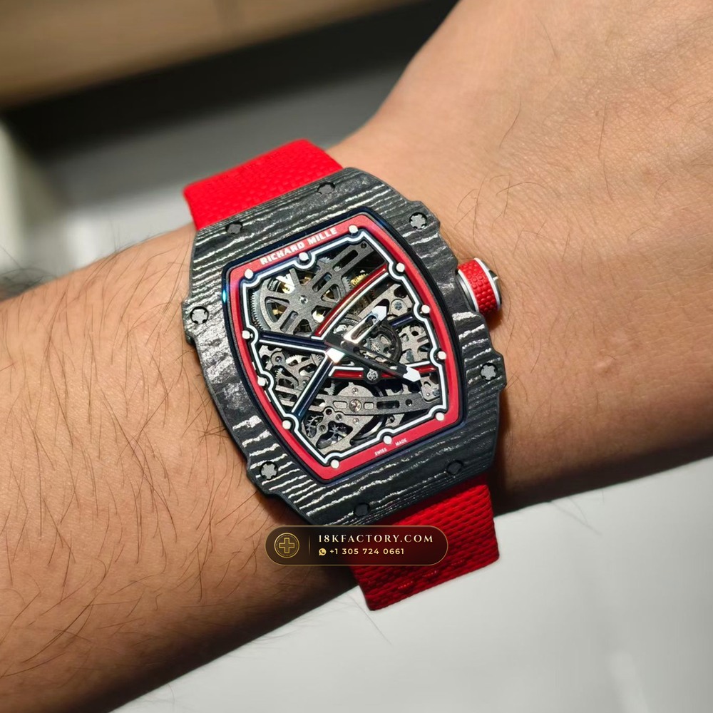 Richard Mille RM 67-02 Automatic Extra-Flat Norway Limited Edition — XRF Certified Edition — Studio Gallery Plate VII in Carbon TPT & Grade 5 Titanium (33.6g Verified Mass, Richard Mille Cal. CRMA7 Skeletonized Titanium)