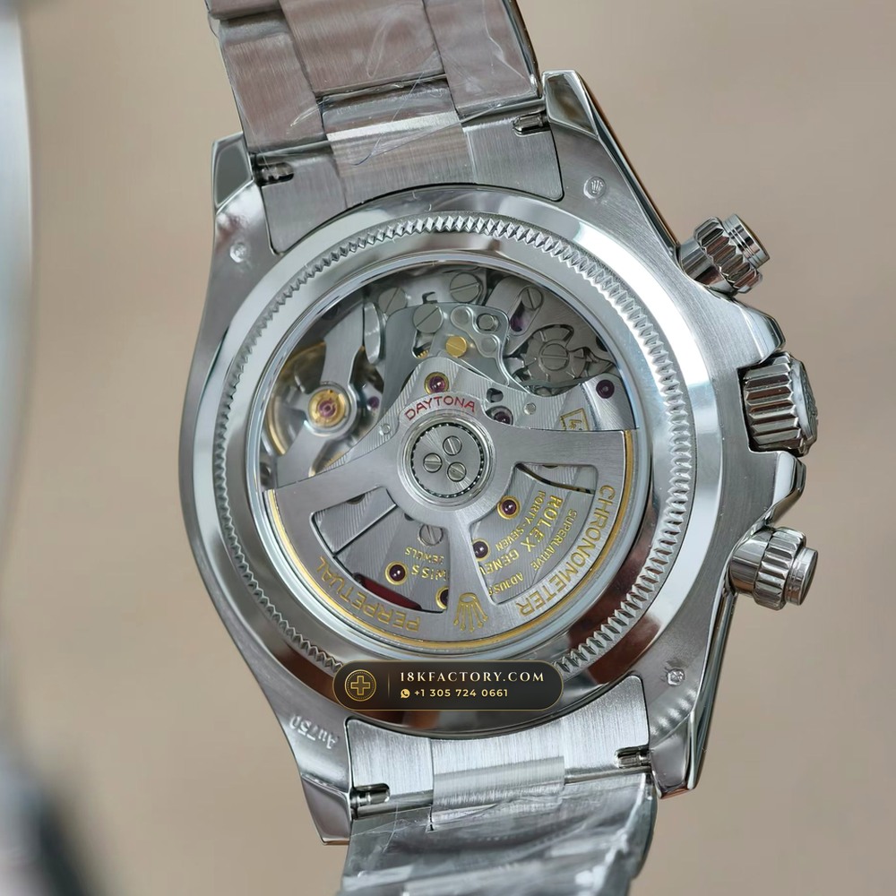 Rolex Cosmograph Daytona 18K White Gold Ref. 126509 — XRF Certified Edition — Studio Gallery Plate VII in 18K White Gold Au750 (216.7g Verified Mass, Rolex Manufacture Cal. 4131 - 72h Power Reserve)