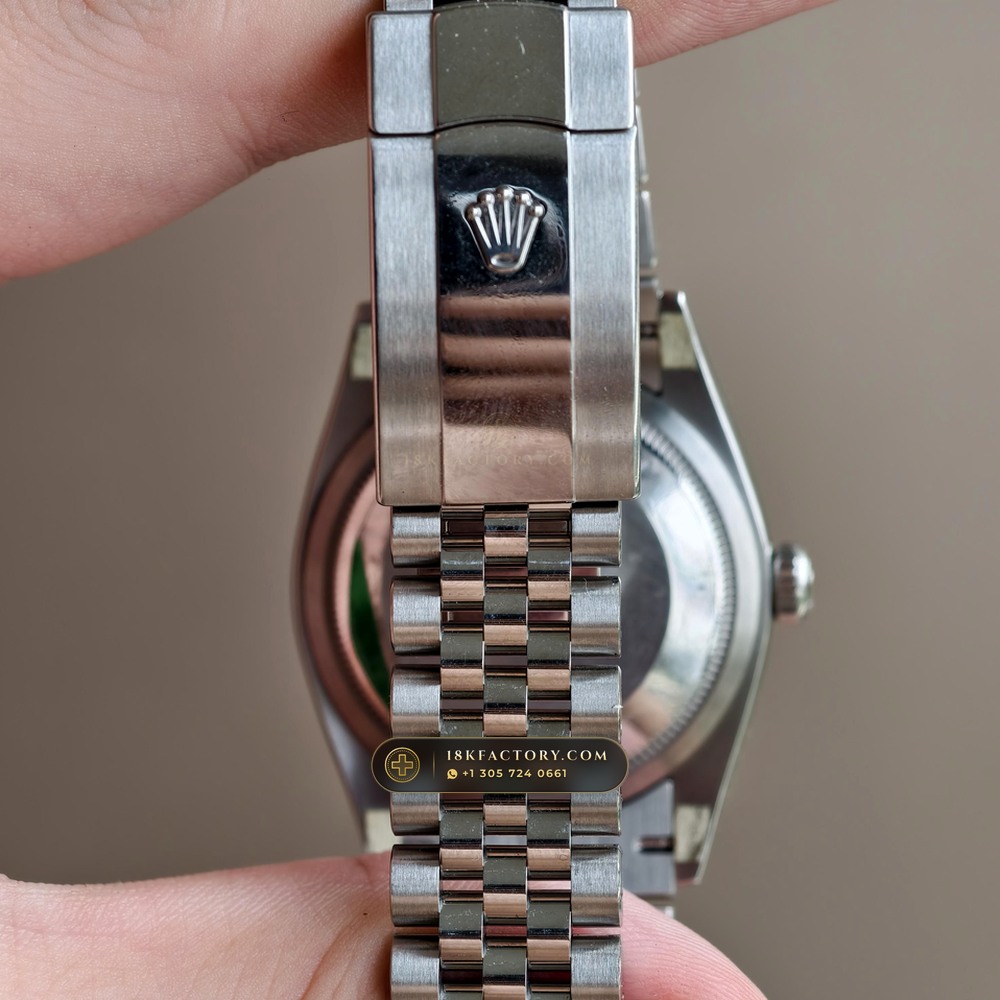 Rolex Datejust 36 Graduated Royal Blue Sunburst Dial Ref. 126231 — XRF Certified Edition — Studio Gallery Plate VIII in 18K Gold & 904L Oystersteel Rolesor (130.7g Verified Mass, Rolex Manufacture Cal. 3235 - 70h Power Reserve)