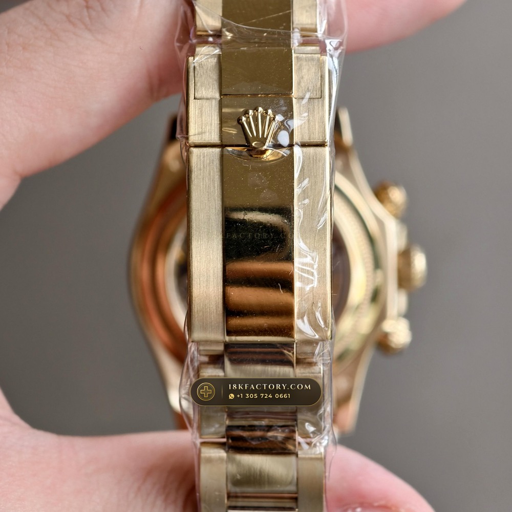Rolex Cosmograph Daytona John Mayer II Emerald & Gold Dial 18K Yellow Gold Ref. 126508 — XRF Certified Edition — Studio Gallery Plate VII in 18K Yellow Gold Au750 (216.8g Verified Mass, Rolex Manufacture Cal. 4131 - 72h Power Reserve)