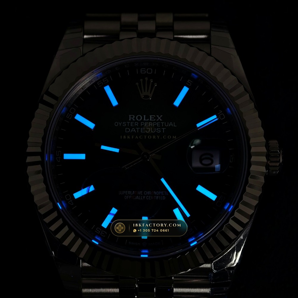 Rolex Datejust 41 Graduated Green Ombre Sunray Dial Ref. 126334 — XRF Certified Edition — Studio Gallery Plate XI in 904L Stainless Steel Custom Architecture (136.7g Verified Mass, Rolex Manufacture Cal. 3235 - 70h Power Reserve)