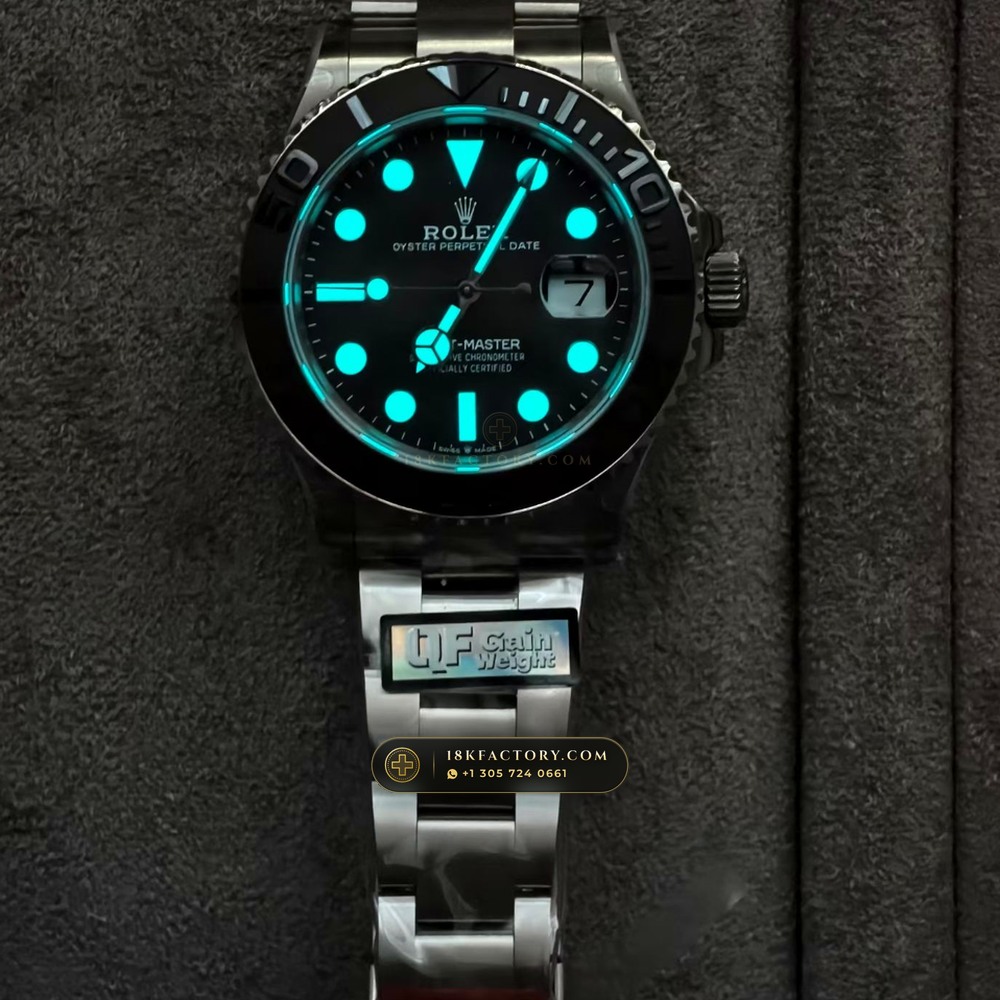 Rolex Yacht-Master 42 RLX Titanium Matte Black Dial Ref. 226627 — XRF Certified Edition — Studio Gallery Plate IX in Grade 5 Titanium Monobloc (101.5g Verified Mass, Rolex Manufacture Cal. 3235 - 70h Power Reserve)