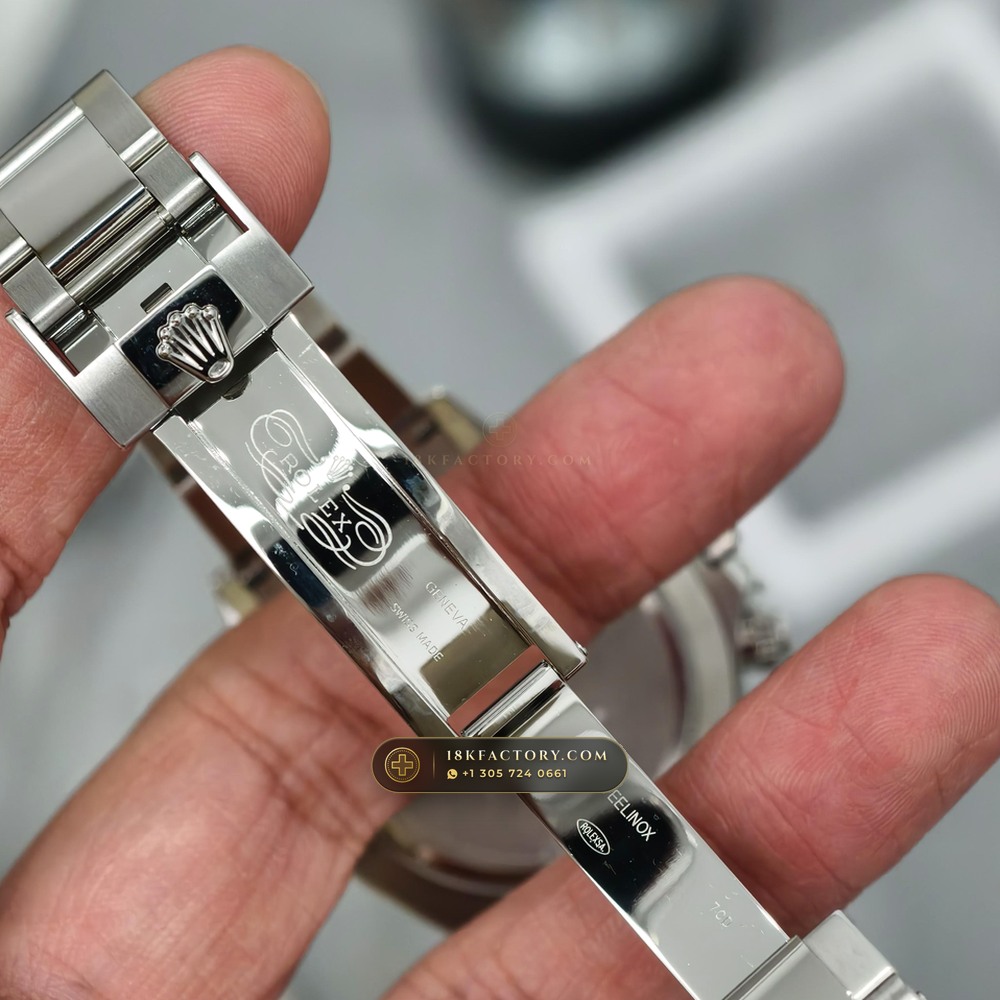 Rolex Cosmograph Daytona Geneva Atelier Spec Ref. 116520 — XRF Certified Edition — Studio Gallery Plate VIII in 904L Stainless Steel Custom Architecture (143.4g Verified Mass, Rolex Manufacture Cal. 4130 - 72h Power Reserve)