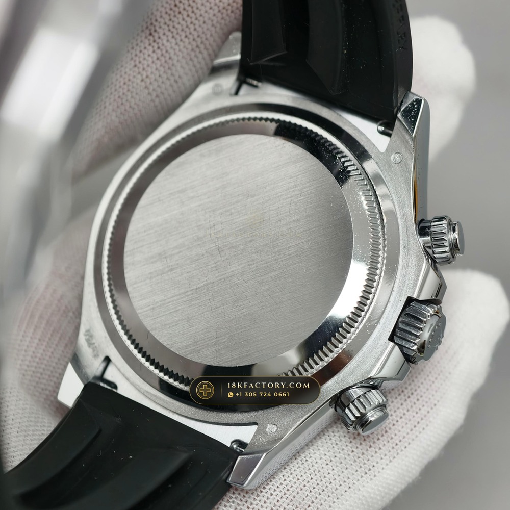 Rolex Cosmograph Daytona Ghost Slate Grey Dial 18K White Gold Ref. 126519LN — XRF Certified Edition — Studio Gallery Plate VII in 18K White Gold Au750 (160.8g Verified Mass, Rolex Manufacture Cal. 4131 - 72h Power Reserve)