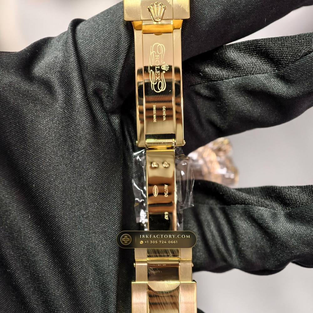 Rolex Cosmograph Daytona 18K Yellow Gold Ref. 116598TBR — XRF Certified Edition — Studio Gallery Plate VIII in 18K Yellow Gold Au750 (216.8g Verified Mass, Rolex Manufacture Cal. 4130 - 72h Power Reserve)