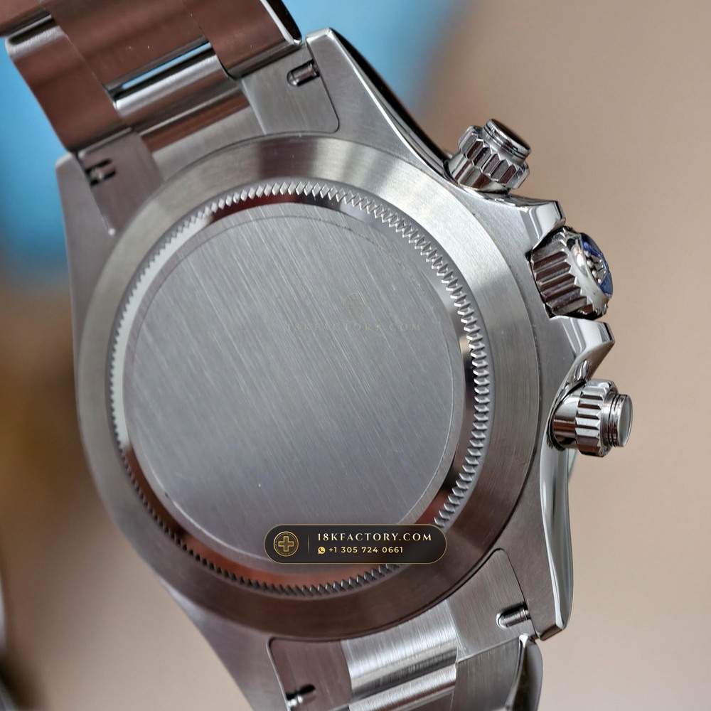 Rolex Cosmograph Daytona Hand-Chamfered Bevel Spec Ref. 116520 — XRF Certified Edition — Studio Gallery Plate VII in 904L Stainless Steel Custom Architecture (143.2g Verified Mass, Rolex Manufacture Cal. 4130 - 72h Power Reserve)