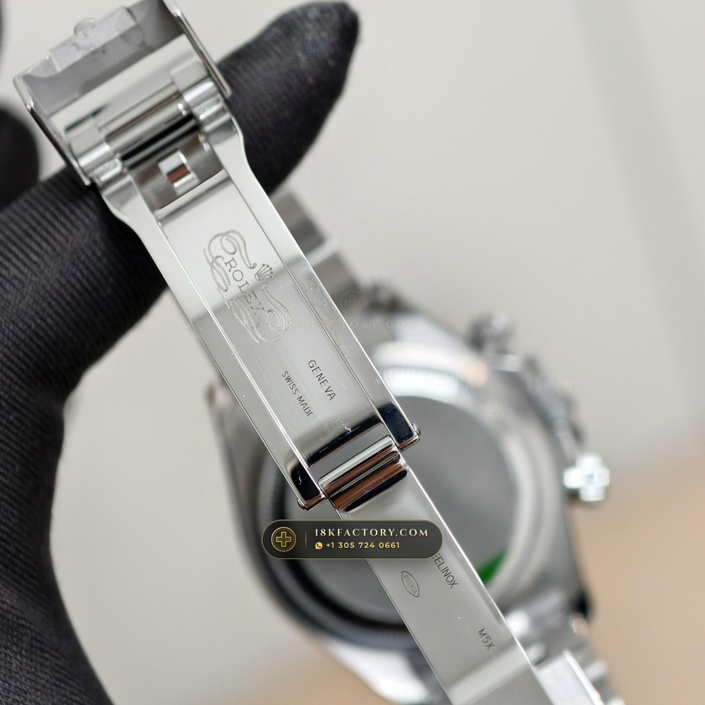 Rolex Cosmograph Daytona Custom SW Dial Ref. 126500 — XRF Certified Edition — Studio Gallery Plate VIII in 904L Stainless Steel Custom Architecture (143.3g Verified Mass, Rolex Manufacture Cal. 4131 - 72h Power Reserve)