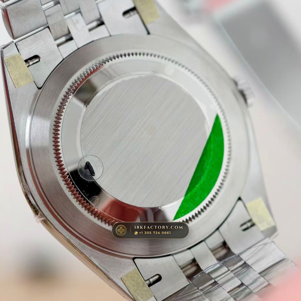 Rolex Datejust 41 Fluted 18K White Gold Bezel & Sunray Dial Ref. 126334 — XRF Certified Edition — Studio Gallery Plate IX in 904L Stainless Steel Custom Architecture (150.2g Verified Mass, Rolex Manufacture Cal. 3235 - 70h Power Reserve)