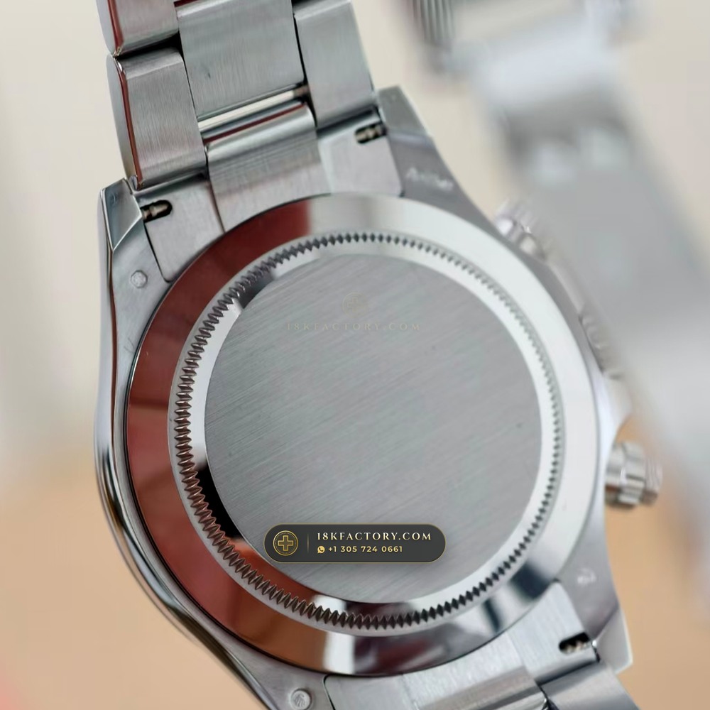 Rolex Cosmograph Daytona 18K White Gold Ref. 116509 — XRF Certified Edition — Studio Gallery Plate VII in 18K White Gold Au750 (216.8g Verified Mass, Rolex Manufacture Cal. 4130 - 72h Power Reserve)